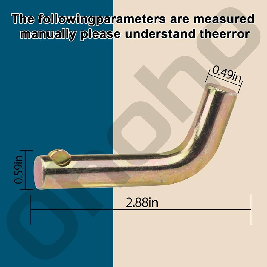 Amazon.com: 2 Pack 116-5584 Deck Height of Cut Pin - by